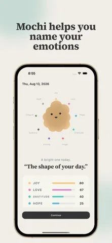 Emochi screenshot from its App Store listing