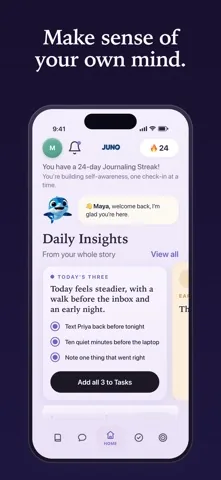 Juno screenshot from its App Store listing
